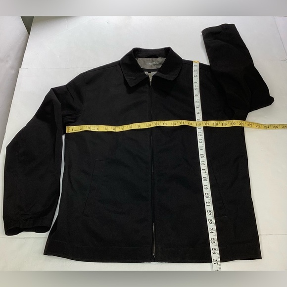 Perry Ellis potfolio poly tech black zip up jacket. Small - Picture 5 of 10